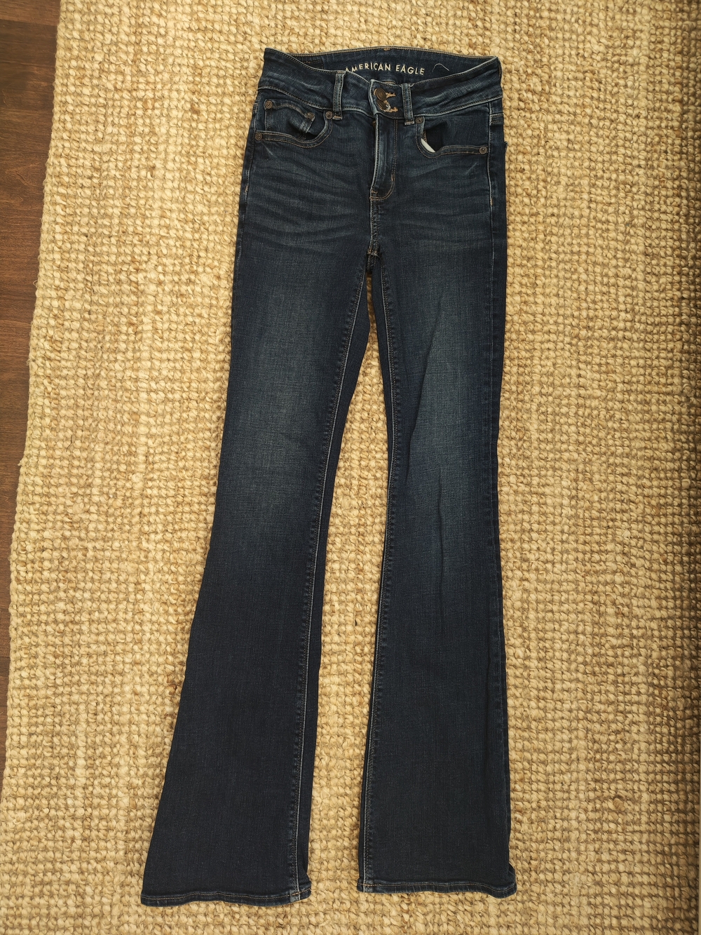 American Eagle Outfitters Dark Blue Flare Jeans
